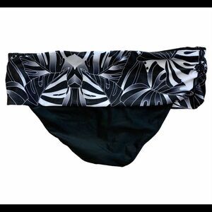 ACX Active Black white bikini bottoms size large